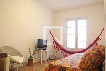 Sala de apartamento para alugar com 1 quarto, 50m² em Centro, São Vicente
