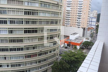 Vista da Varanda de apartamento para alugar com 1 quarto, 50m² em Centro, São Vicente