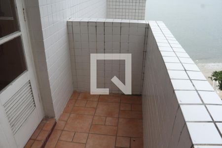 Varanda da Sala de apartamento para alugar com 1 quarto, 50m² em Centro, São Vicente