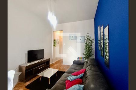 Sala de apartamento para alugar com 1 quarto, 70m² em Copacabana, Rio de Janeiro