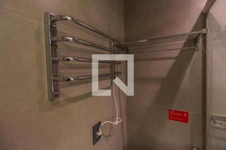 Apartamento à venda com 32m², 1 quarto e 1 vagaDetalhe banheiro