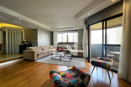 Sala de apartamento à venda com 3 quartos, 160m² em Vila Andrade, São Paulo