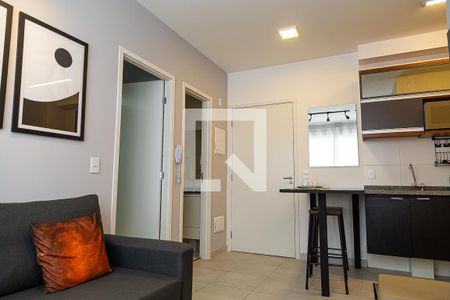 Sala de apartamento para alugar com 2 quartos, 34m² em Vila Paulista, São Paulo