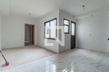 Sala de apartamento à venda com 2 quartos, 57m² em Parque Oratório, Santo André