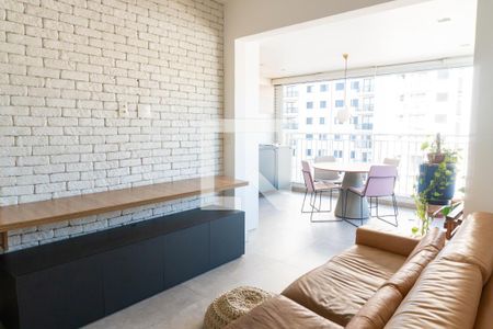 Sala de apartamento para alugar com 2 quartos, 59m² em Vila Monte Alegre, São Paulo