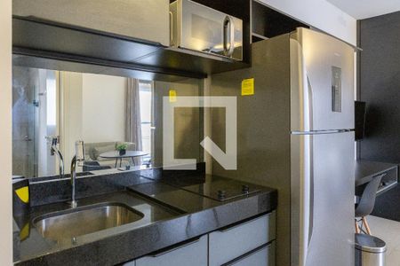 Cozinha de kitnet/studio para alugar com 1 quarto, 36m² em Perdizes, São Paulo