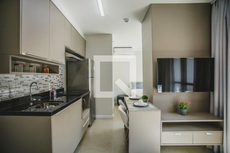 Studio de kitnet/studio para alugar com 1 quarto, 27m² em Mirandópolis, São Paulo