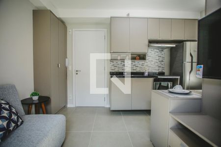 Studio de kitnet/studio para alugar com 1 quarto, 27m² em Mirandópolis, São Paulo