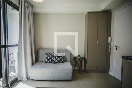 Studio de kitnet/studio para alugar com 1 quarto, 27m² em Mirandópolis, São Paulo