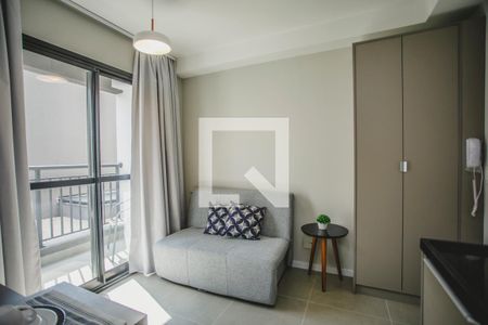 Studio de kitnet/studio para alugar com 1 quarto, 27m² em Mirandópolis, São Paulo
