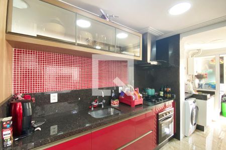 Apartamento à venda com 105m², 2 quartos e 2 vagasDetalhe cozinha