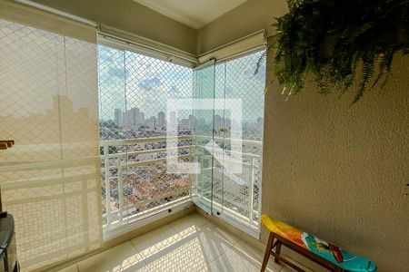 Varanda gourmet de apartamento à venda com 3 quartos, 69m² em Vila Oratorio, São Paulo