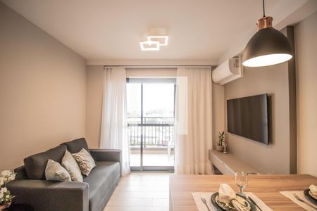 Sala de apartamento para alugar com 1 quarto, 35m² em Mirandópolis, São Paulo