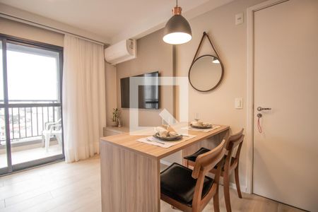 Sala de apartamento para alugar com 1 quarto, 35m² em Mirandópolis, São Paulo