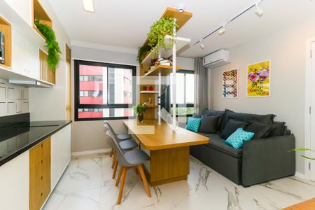 Studio de kitnet/studio para alugar com 1 quarto, 25m² em Mirandópolis, São Paulo