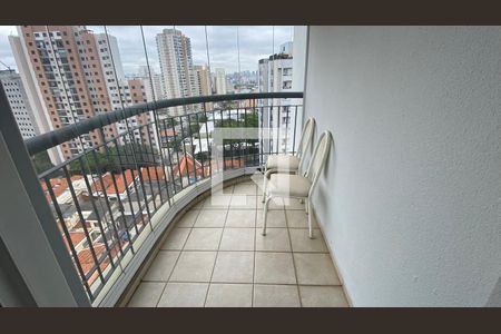 Varanda da Sala de apartamento para alugar com 3 quartos, 100m² em Vila Regente Feijó, São Paulo