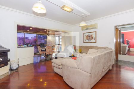 Sala de apartamento à venda com 3 quartos, 118m² em Jardim Lindóia, Porto Alegre