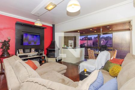 Sala de apartamento à venda com 3 quartos, 118m² em Jardim Lindóia, Porto Alegre