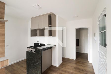 Sala/Cozinha e Área de Serviço de apartamento para alugar com 1 quarto, 30m² em Jardim do Tiro, São Paulo