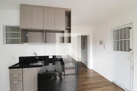Sala/Cozinha e Área de Serviço de apartamento para alugar com 1 quarto, 30m² em Jardim do Tiro, São Paulo