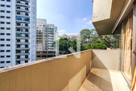 Varanda da Sala 2 de apartamento para alugar com 3 quartos, 152m² em Jardim Ampliacao, São Paulo