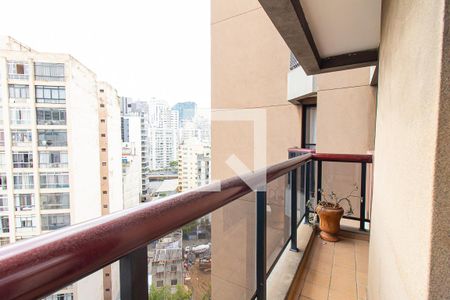 Sacada de apartamento à venda com 2 quartos, 50m² em Higienópolis, São Paulo