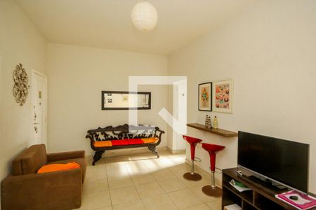 Sala de apartamento para alugar com 1 quarto, 50m² em Copacabana, Rio de Janeiro