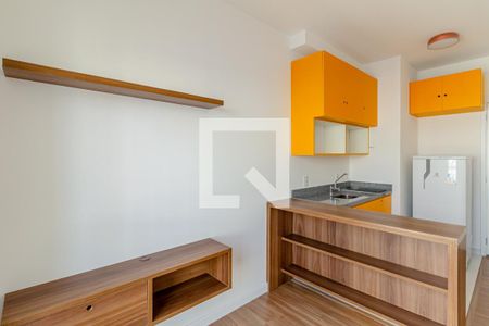 Sala de apartamento para alugar com 1 quarto, 29m² em República, São Paulo