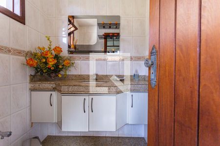 Casa à venda com 550m², 5 quartos e 7 vagas Casa à venda com 550m², 5 quartos e 7 vagasBanheiro do Espaço Gourmet/Churrasqueira