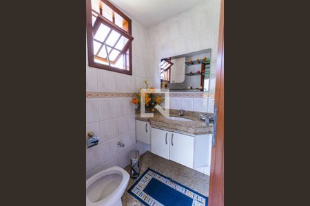 Casa à venda com 550m², 5 quartos e 7 vagas Casa à venda com 550m², 5 quartos e 7 vagasBanheiro do Espaço Gourmet/Churrasqueira