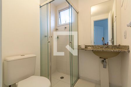 Apartamento para alugar com 70m², 2 quartos e 1 vaga Apartamento para alugar com 70m², 2 quartos e 1 vagaBanheiro da Suíte