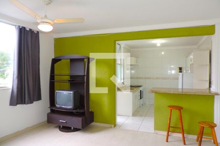 Sala de apartamento para alugar com 2 quartos, 75m² em Trindade, Florianópolis