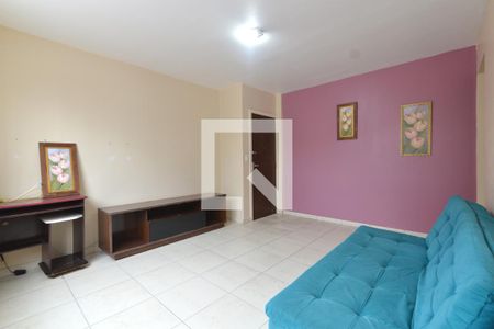 Sala de apartamento para alugar com 1 quarto, 50m² em Kobrasol, São José