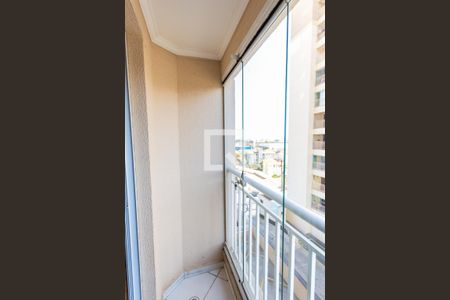 Varanda da Sala de apartamento à venda com 2 quartos, 54m² em Utinga, Santo André