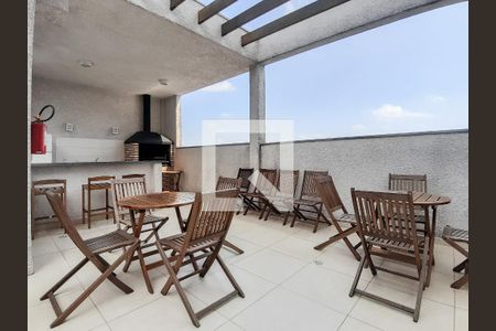 Apartamento à venda com 41m², 2 quartos e 1 vagaChurrasqueira