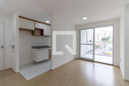 Sala  de apartamento à venda com 1 quarto, 45m² em Vila Dom Pedro I, São Paulo