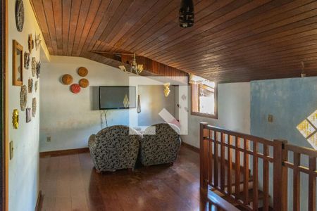 Sala de TV de casa à venda com 3 quartos, 400m² em Jardim São Vicente, Campinas