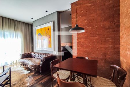 Sala de apartamento à venda com 1 quarto, 47m² em Morumbi, São Paulo
