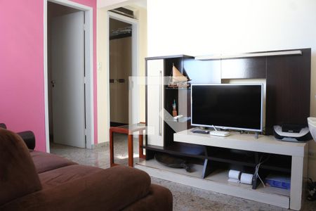 Sala de apartamento para alugar com 1 quarto, 40m² em Itararé, São Vicente