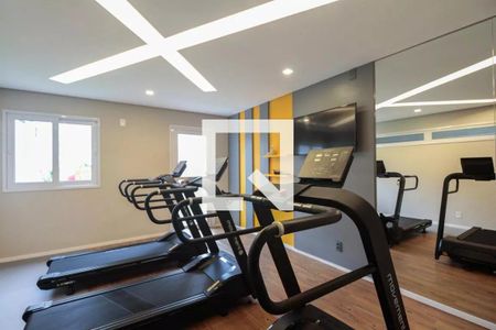 Apartamento para alugar com 38m², 2 quartos e 1 vaga Apartamento para alugar com 38m², 2 quartos e 1 vagaÁrea comum - Academia