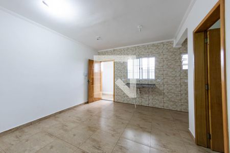 Sala Cozinha de apartamento para alugar com 1 quarto, 41m² em Parque Santa Madalena, São Paulo