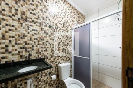 Banheiro de apartamento para alugar com 1 quarto, 41m² em Parque Santa Madalena, São Paulo