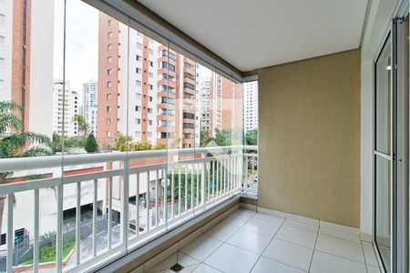 Varanda da Sala de apartamento para alugar com 2 quartos, 70m² em Vila Suzana, São Paulo