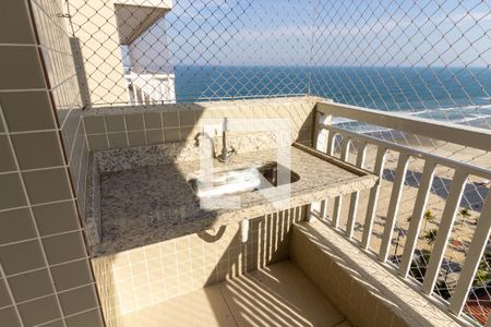 Detalhe da varanda de apartamento para alugar com 2 quartos, 92m² em Aviação, Praia Grande