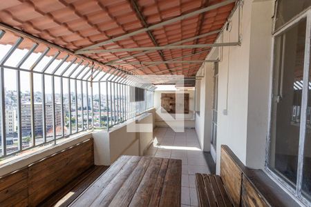 Varanda da Sala de apartamento à venda com 3 quartos, 90m² em Centro, Belo Horizonte