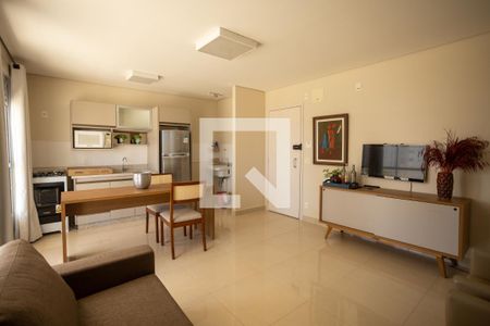 Sala de apartamento para alugar com 1 quarto, 52m² em Setor Bueno, Goiânia