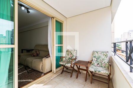 Varanda da Sala de apartamento para alugar com 3 quartos, 78m² em Vila da Saúde, São Paulo