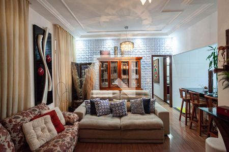 sala  de apartamento à venda com 3 quartos, 80m² em Santa Amélia, Belo Horizonte