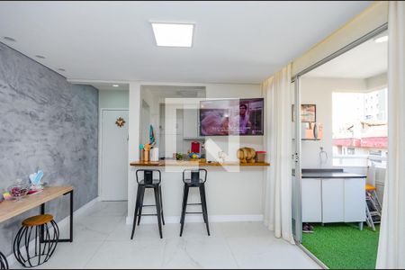 Sala de apartamento para alugar com 2 quartos, 59m² em Jardim América, Belo Horizonte