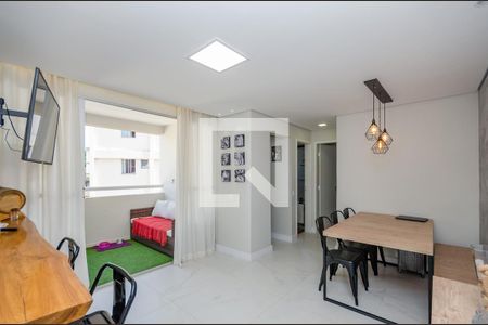 Sala de apartamento para alugar com 2 quartos, 59m² em Jardim América, Belo Horizonte